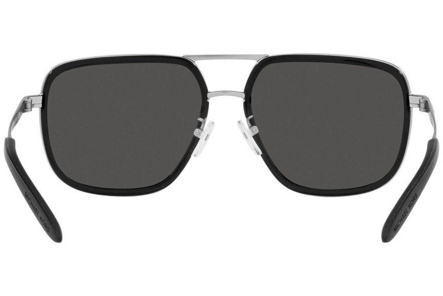 Okulary przeciwsłoneczne Michael Kors Del Ray MK1110 120687 Pilotki (Aviator) Czarne