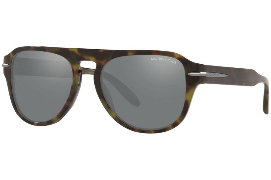 Okulary przeciwsłoneczne Michael Kors Burbank MK2166 37056G Pilotki (Aviator) Havana