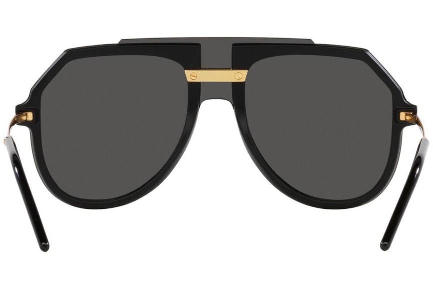 Okulary przeciwsłoneczne Dolce & Gabbana DG6195 501/87 Pilotki (Aviator) Czarne