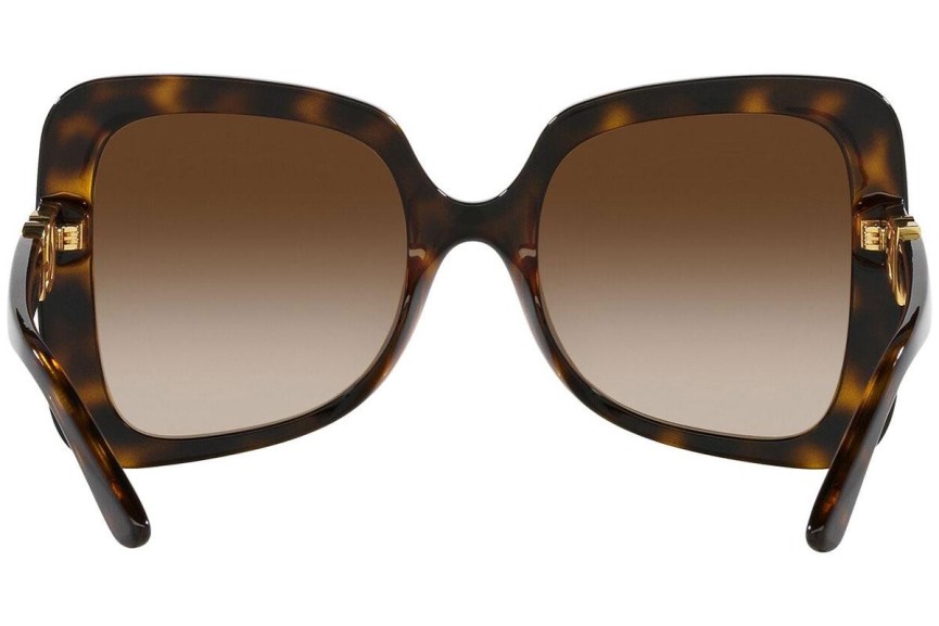 Okulary przeciwsłoneczne Dolce & Gabbana DG6193U 502/13 Oversize Havana