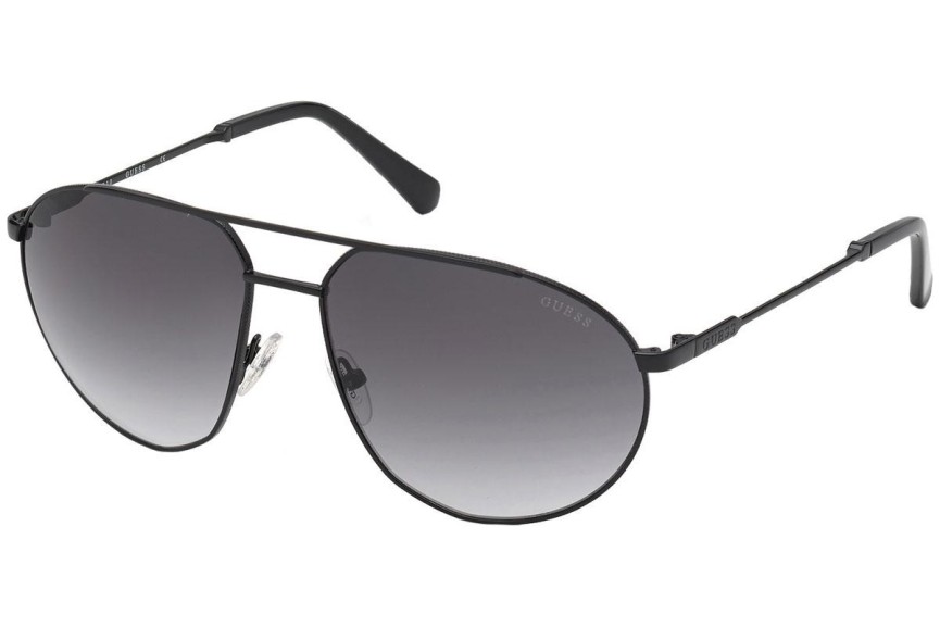 Okulary przeciwsłoneczne Guess GU00009 01B Pilotki (Aviator) Czarne