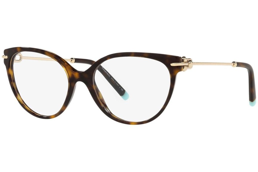 Okulary korekcyjne Tiffany & Co. TF2217 8015 Kocie oczy Havana