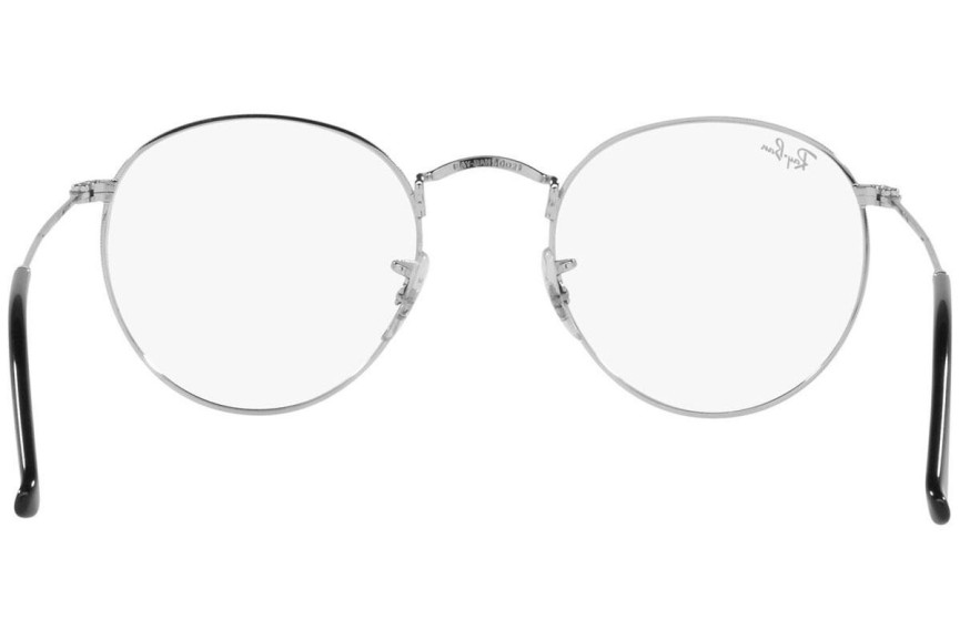 Okulary korekcyjne Ray-Ban Round Metal Classic RX3447V 2861 Okrągłe Srebrne