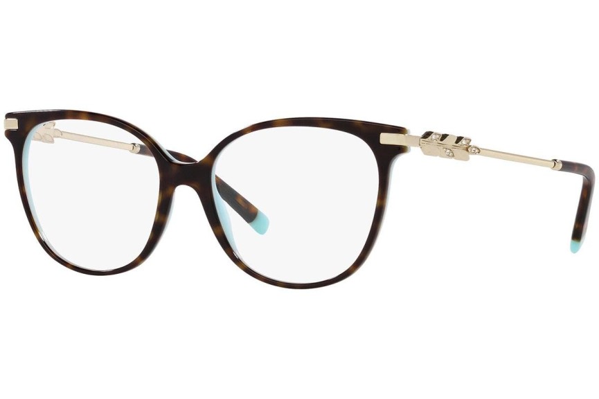 Okulary korekcyjne Tiffany & Co. TF2220B 8134 Kocie oczy Havana