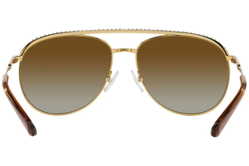 Okulary przeciwsłoneczne Swarovski SK7005 4004T5 Polarized Pilotki (Aviator) Złote