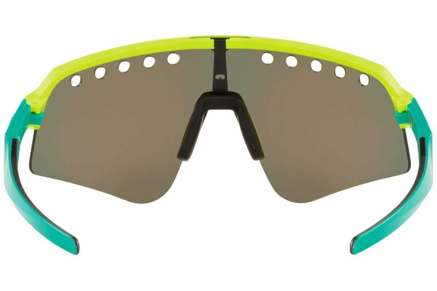 Okulary przeciwsłoneczne Oakley Sutro Lite Sweep OO9465 946506 Pojedyncze | Shield Zielone