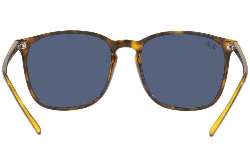 Okulary przeciwsłoneczne Ray-Ban RB4387 710/80 Kwadratowe Havana