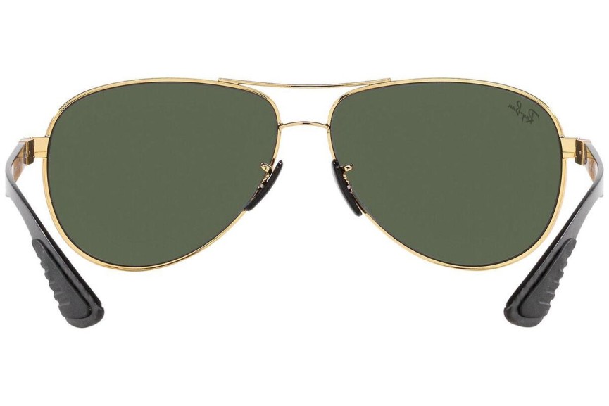 Okulary przeciwsłoneczne Ray-Ban RB8331M F00871 Pilotki (Aviator) Złote