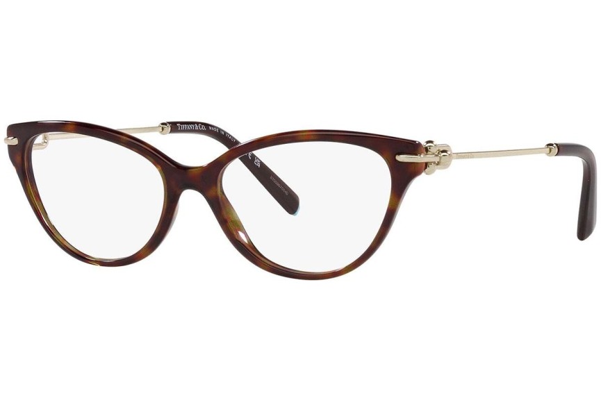 Okulary korekcyjne Tiffany & Co. TF2231 8015 Kocie oczy Havana