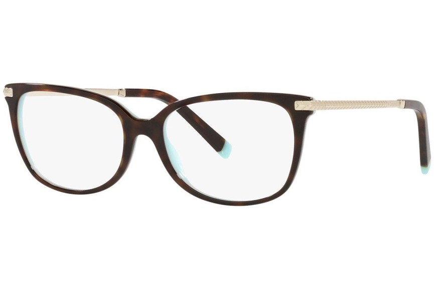 Okulary korekcyjne Tiffany & Co. TF2221 8134 Prostokątne Havana