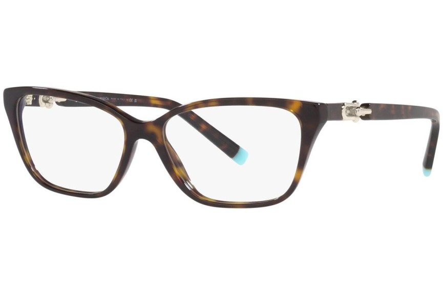 Okulary korekcyjne Tiffany & Co. TF2229 8015 Prostokątne Havana