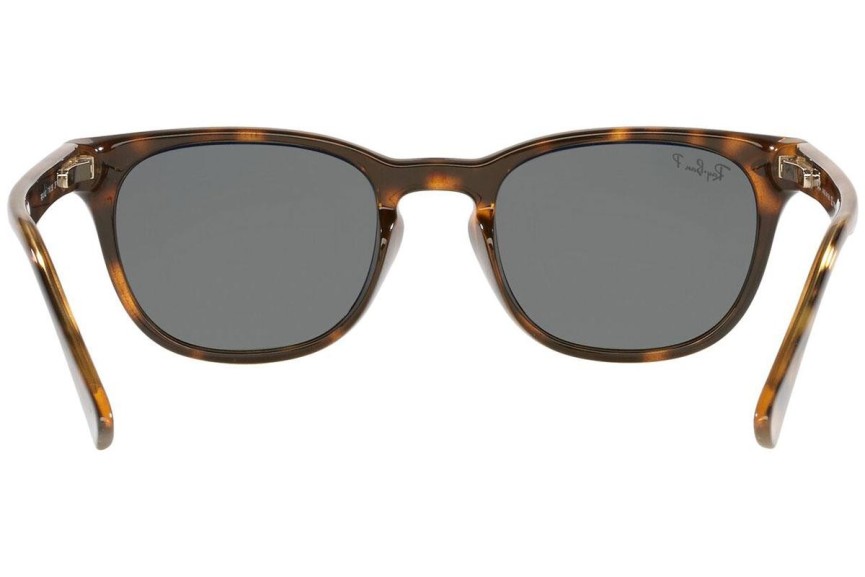 Okulary przeciwsłoneczne Ray-Ban RB4140 710/58 Polarized Prostokątne Havana