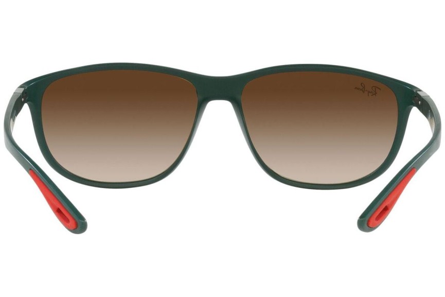 Okulary przeciwsłoneczne Ray-Ban RB4394M F67713 Nieregularny Zielone