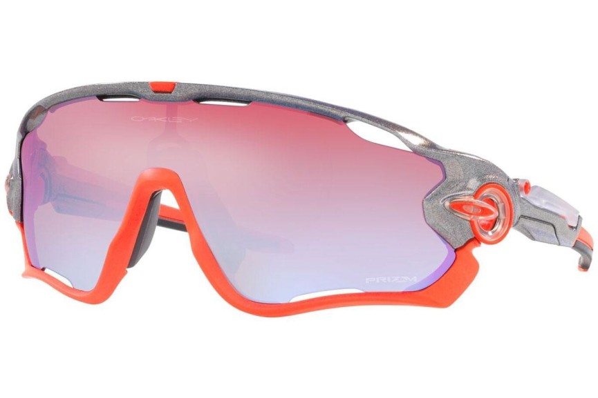 Okulary przeciwsłoneczne Oakley Jawbreaker OO9290 929073 Pojedyncze | Shield Szare