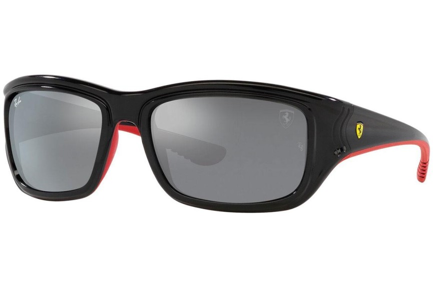 Okulary przeciwsłoneczne Ray-Ban RB4405M F6016G Kwadratowe Czarne