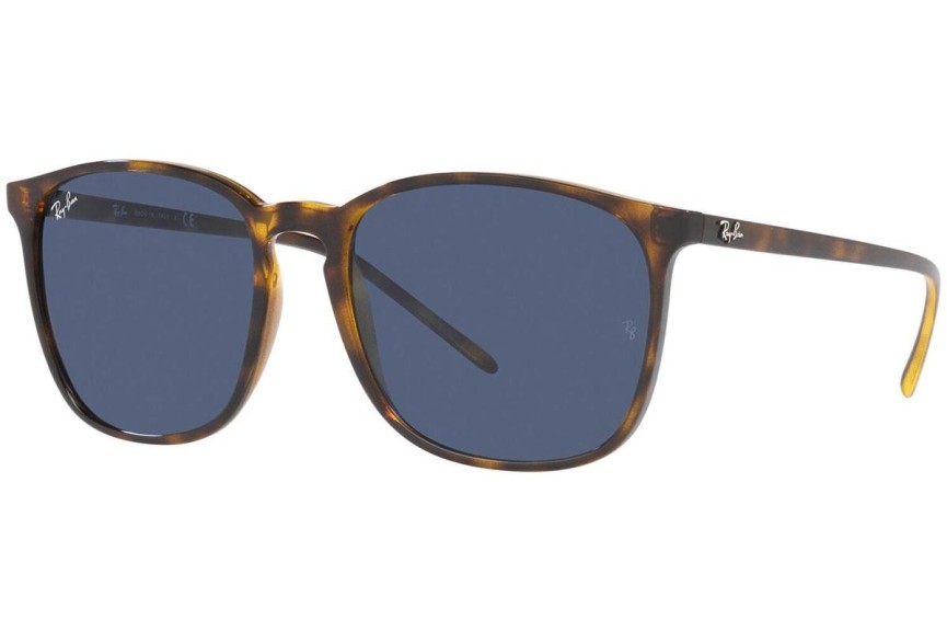 Okulary przeciwsłoneczne Ray-Ban RB4387 710/80 Kwadratowe Havana