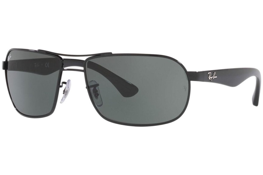 Okulary przeciwsłoneczne Ray-Ban RB3492 002 Pilotki (Aviator) Czarne