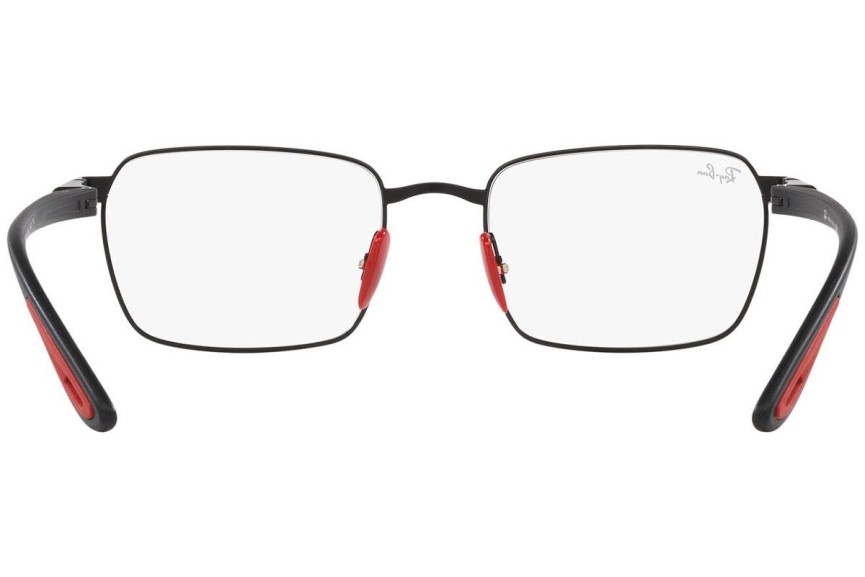 Okulary korekcyjne Ray-Ban RX6507M F002 Prostokątne Czarne