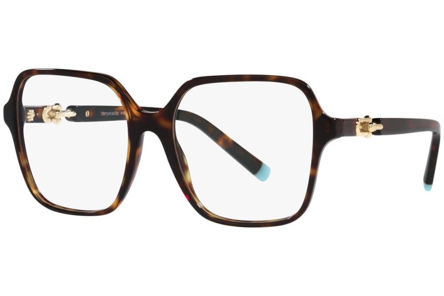 Okulary korekcyjne Tiffany & Co. TF2230 8015 Kwadratowe Havana