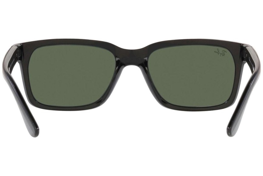 Okulary przeciwsłoneczne Ray-Ban RB4393M F65071 Prostokątne Czarne