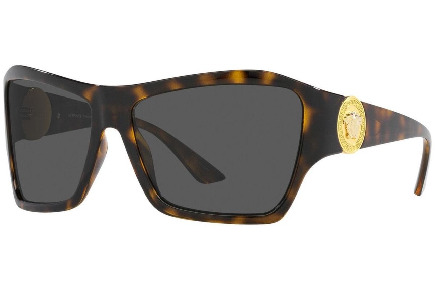 Okulary przeciwsłoneczne Versace VE4443 108/87 Nieregularny Havana