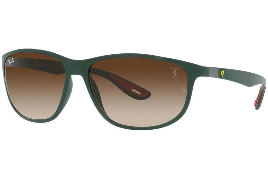 Okulary przeciwsłoneczne Ray-Ban RB4394M F67713 Nieregularny Zielone