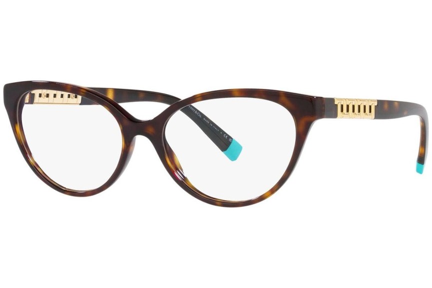 Okulary korekcyjne Tiffany & Co. TF2226 8015 Kocie oczy Havana