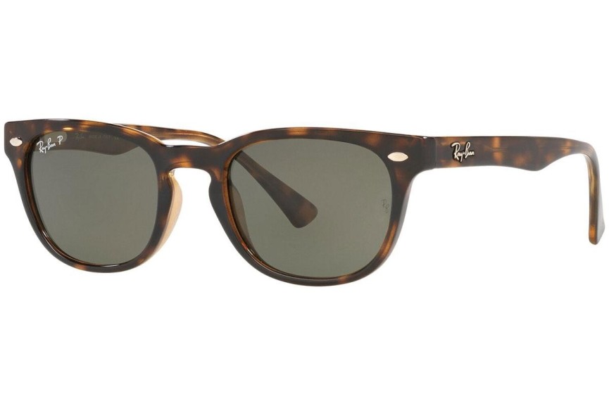 Okulary przeciwsłoneczne Ray-Ban RB4140 710/58 Polarized Prostokątne Havana