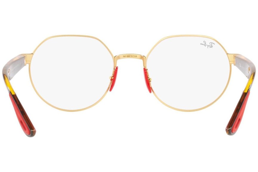 Okulary korekcyjne Ray-Ban RX6492M F076 Nieregularny Złote