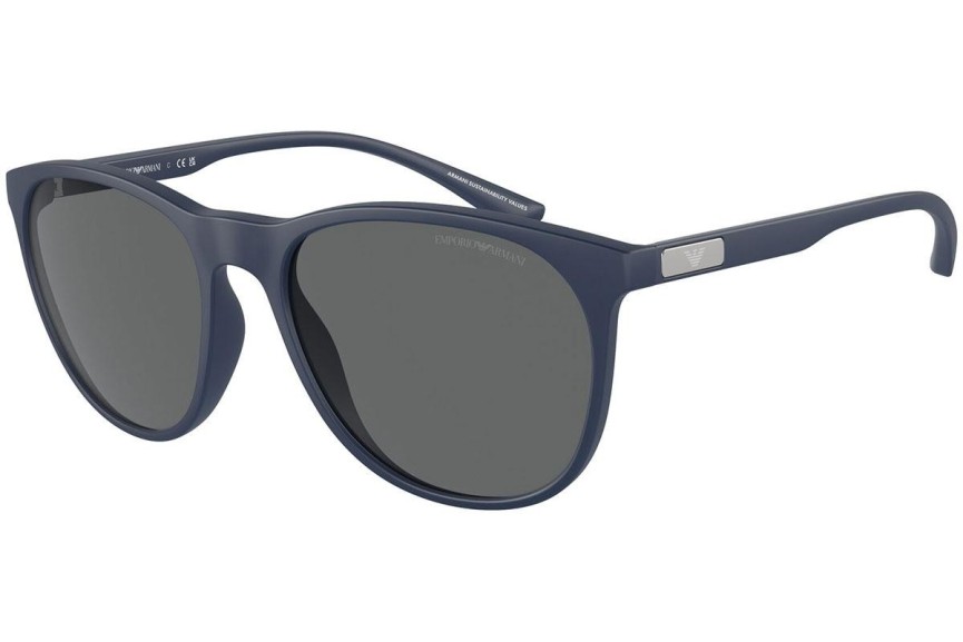 Okulary przeciwsłoneczne Emporio Armani EA4210 576387 Okrągłe Niebieskie