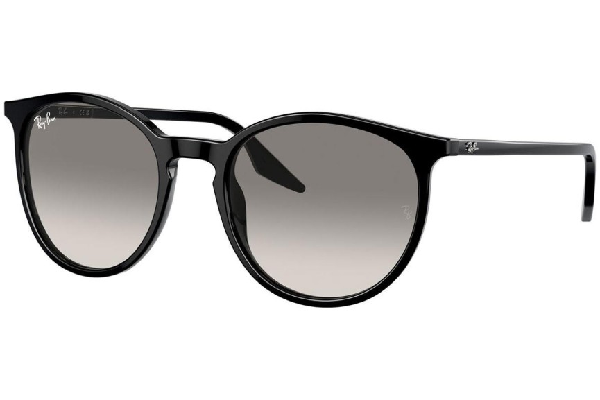 Okulary przeciwsłoneczne Ray-Ban RB2204 901/32 Okrągłe Czarne