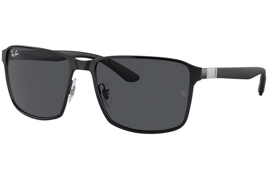 Okulary przeciwsłoneczne Ray-Ban RB3721 186/87 Kwadratowe Czarne