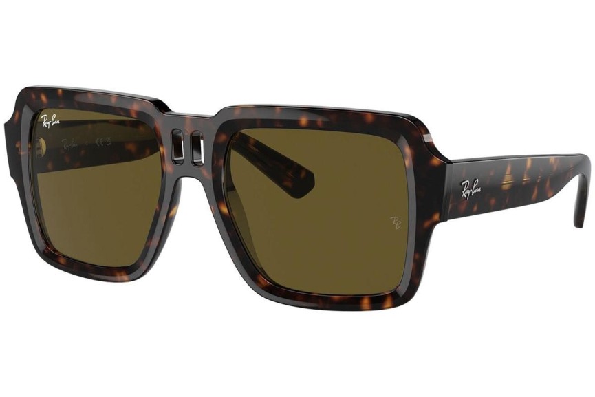 Okulary przeciwsłoneczne Ray-Ban RB4408 135973 Kwadratowe Havana