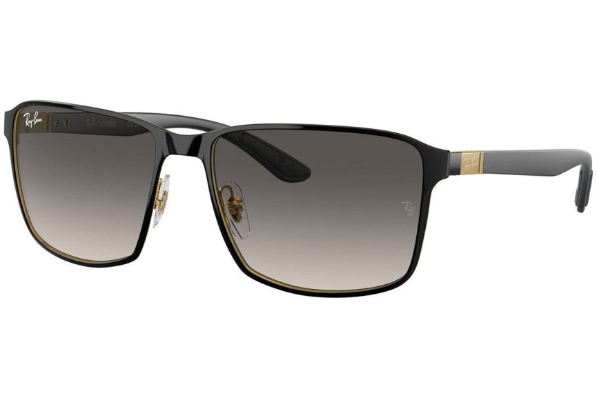 Okulary przeciwsłoneczne Ray-Ban RB3721 187/11 Kwadratowe Czarne