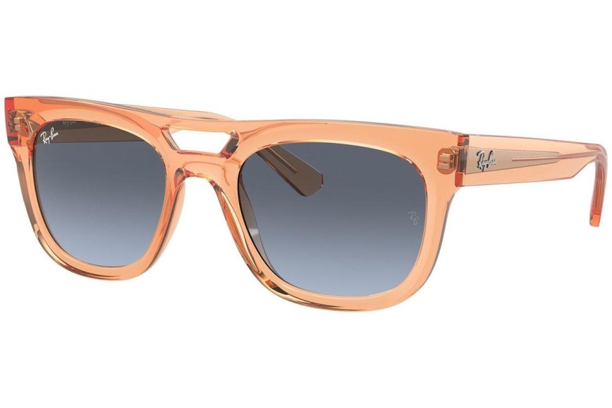 Okulary przeciwsłoneczne Ray-Ban RB4426 66868F Kwadratowe Pomarańczowe