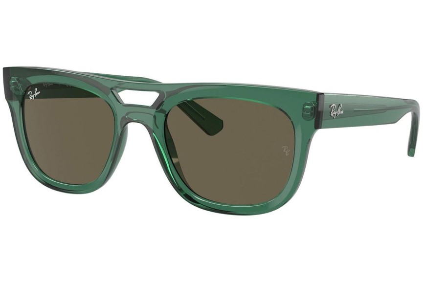 Okulary przeciwsłoneczne Ray-Ban RB4426 6681/3 Kwadratowe Zielone