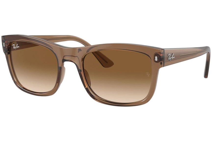 Okulary przeciwsłoneczne Ray-Ban RB4428 664051 Kwadratowe Brązowe