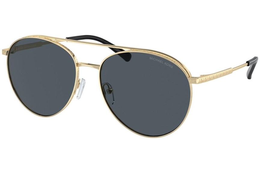 Okulary przeciwsłoneczne Michael Kors MK1138 101487 Pilotki (Aviator) Złote