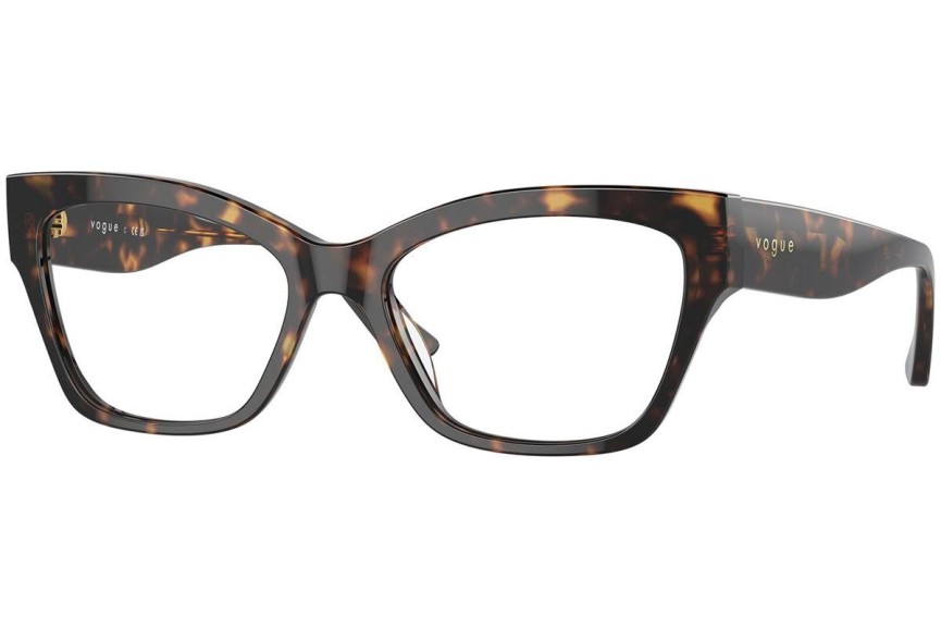 Okulary korekcyjne Vogue Eyewear VO5523 W656 Kocie oczy Havana