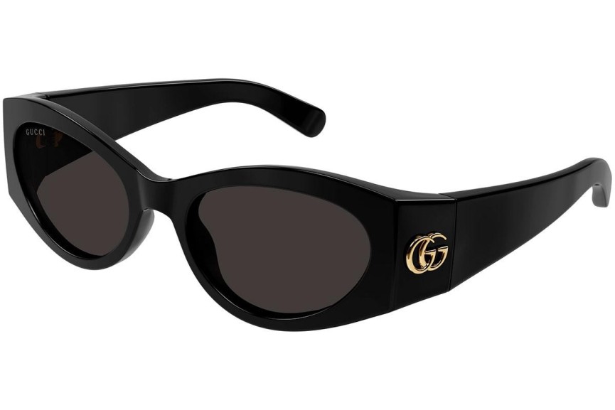 Okulary przeciwsłoneczne Gucci GG1401S 001 Kocie oczy Czarne