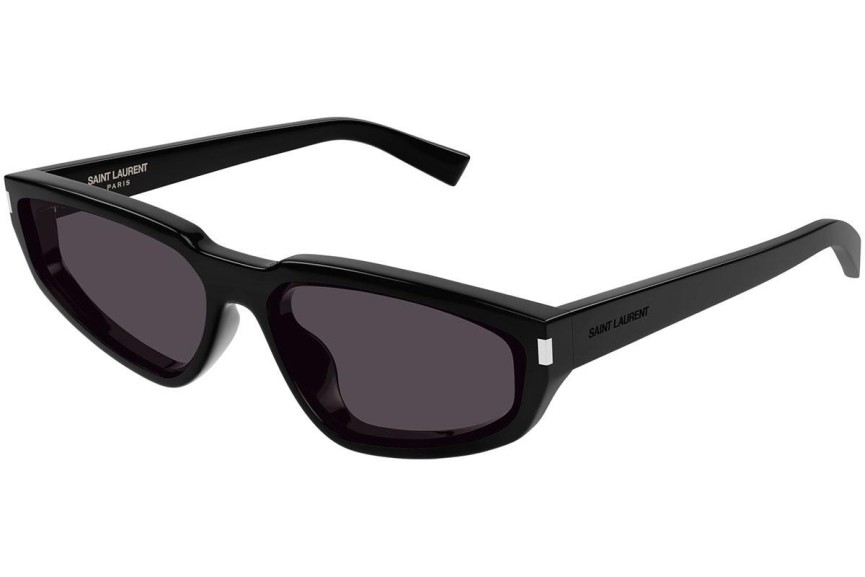 Okulary przeciwsłoneczne Saint Laurent SL634NoVA 001 Nieregularny Czarne