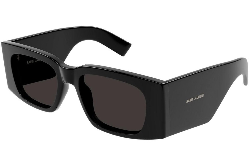 Okulary przeciwsłoneczne Saint Laurent SL654 001 Kwadratowe Czarne