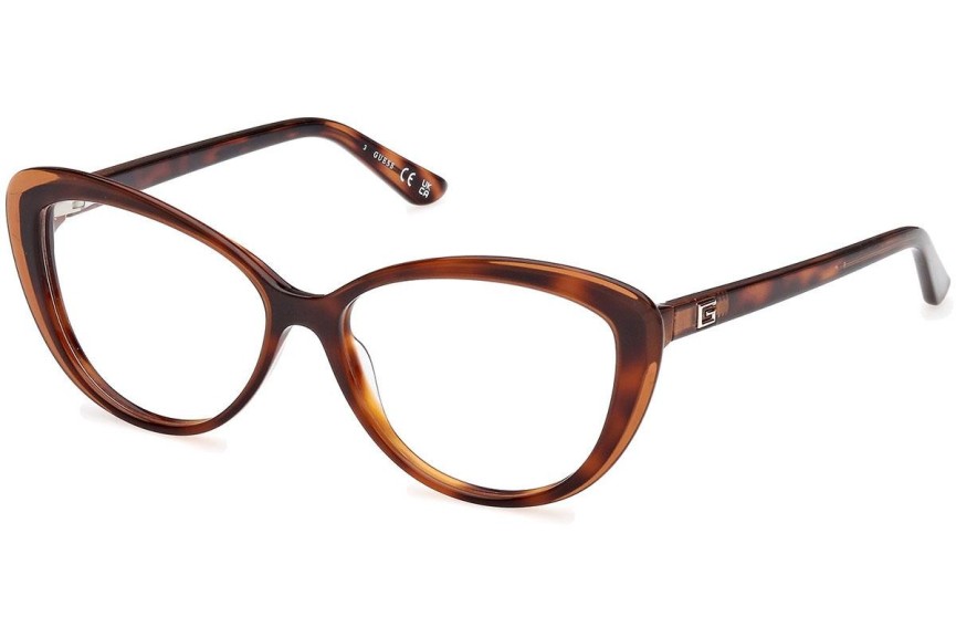 Okulary korekcyjne Guess GU2978 052 Kocie oczy Havana