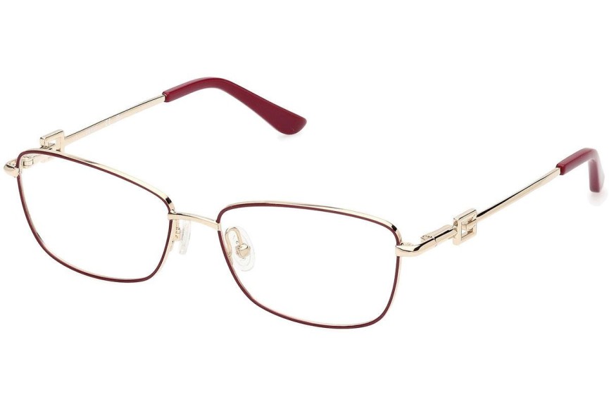 Okulary korekcyjne Guess GU2975 071 Prostokątne Czerwone