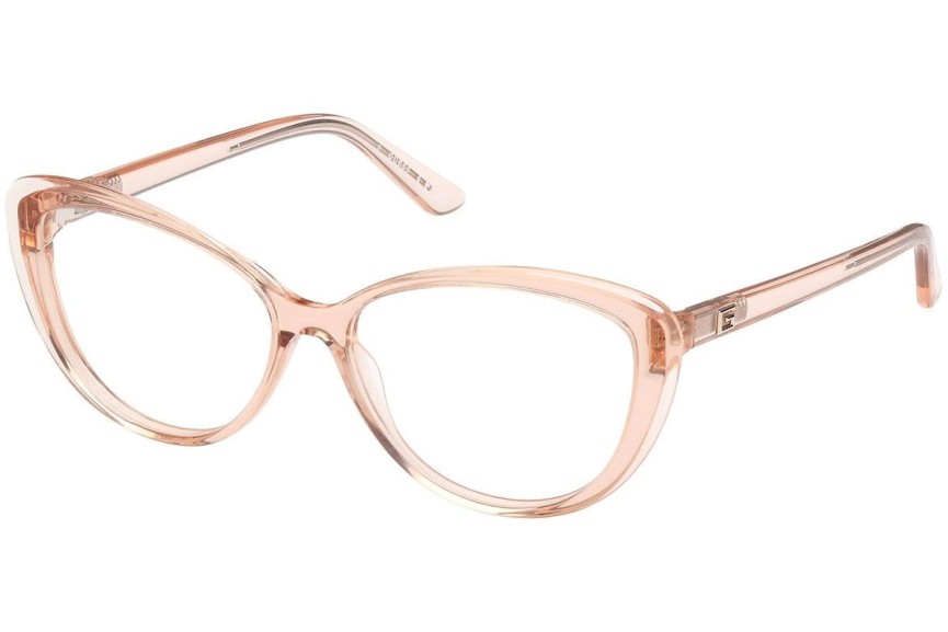 Okulary korekcyjne Guess GU2978 044 Kocie oczy Różowe