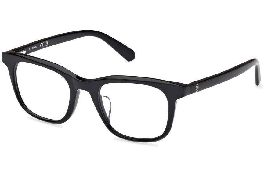 Okulary korekcyjne Guess GU50092-H 001 Kwadratowe Czarne