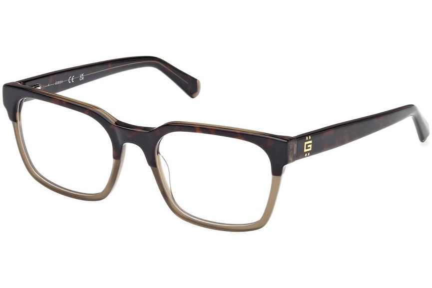 Okulary korekcyjne Guess GU50094 056 Prostokątne Havana