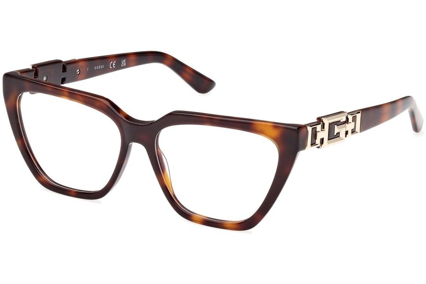 Okulary korekcyjne Guess GU2985 052 Nieregularny Havana