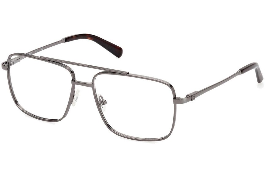 Okulary korekcyjne Guess GU50097 008 Pilotki (Aviator) Szare