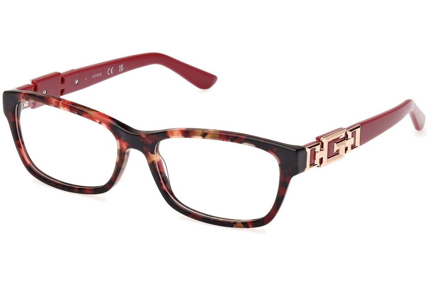 Okulary korekcyjne Guess GU2986 071 Prostokątne Havana